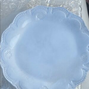 Vietri Incanto lace dinner plate. Nwts